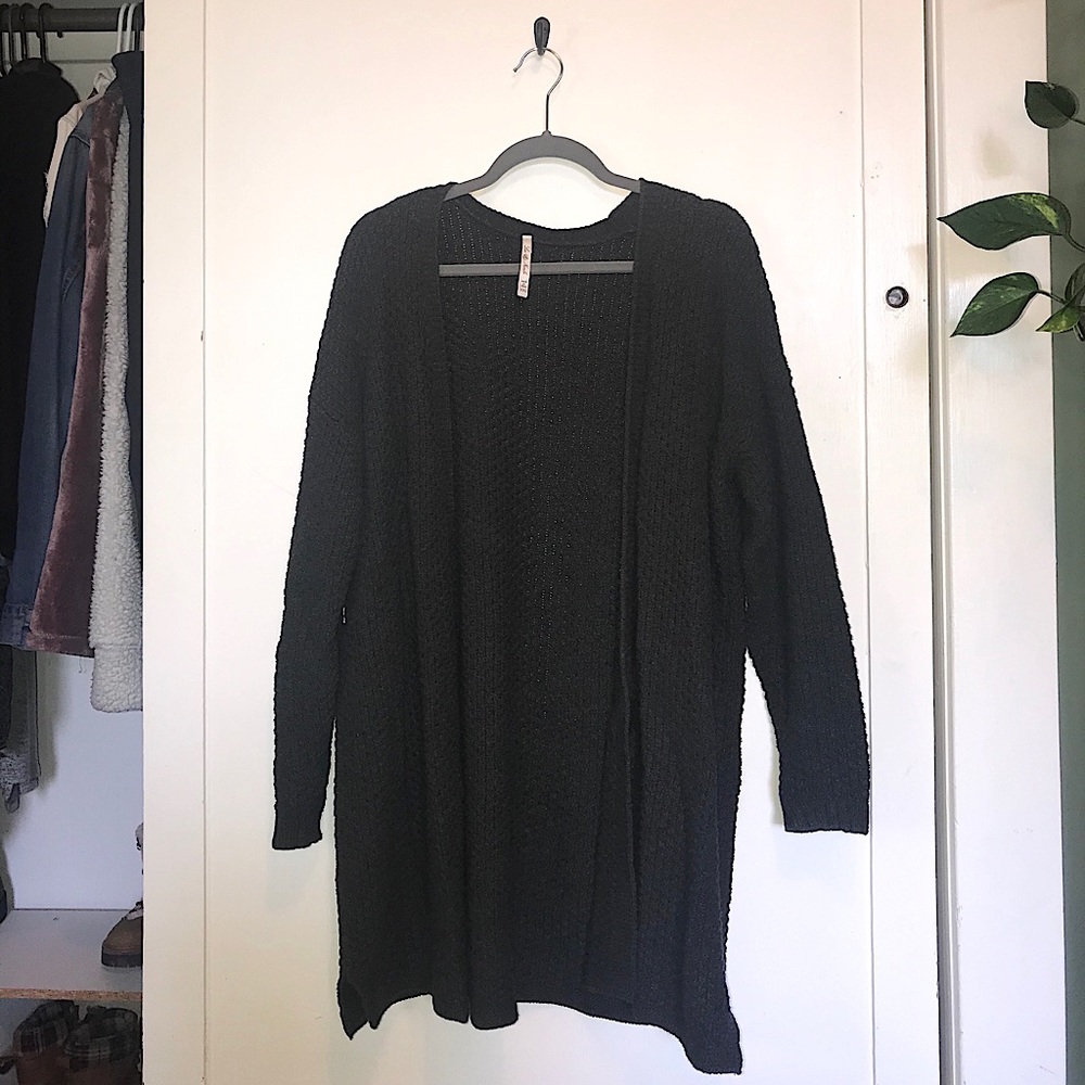 Long Knit Cardigan